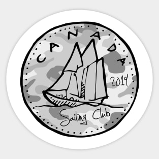 Canada Sailing Club Sticker